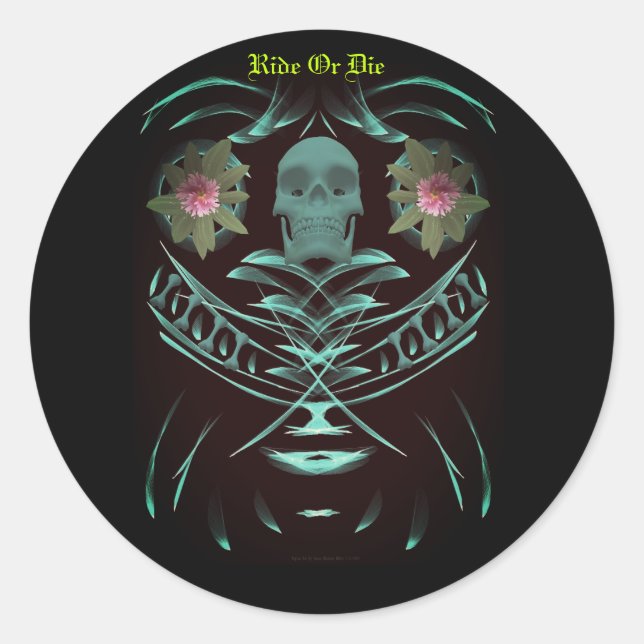 Adesivo Redondo Vinheta (Frente)