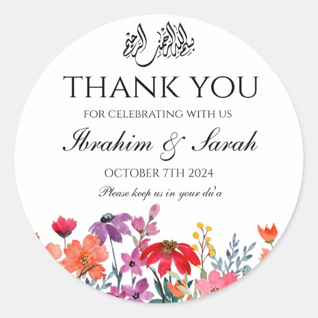 Adesivo Redondo Vinheta (Frente)