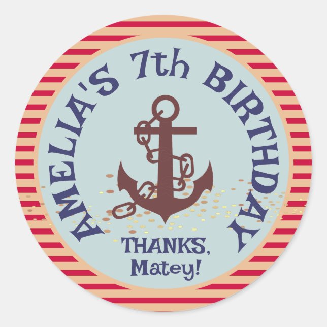 Adesivo Redondo Vinheta (Frente)