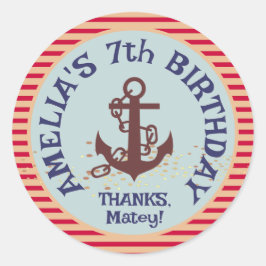 Adesivo Redondo Vinheta