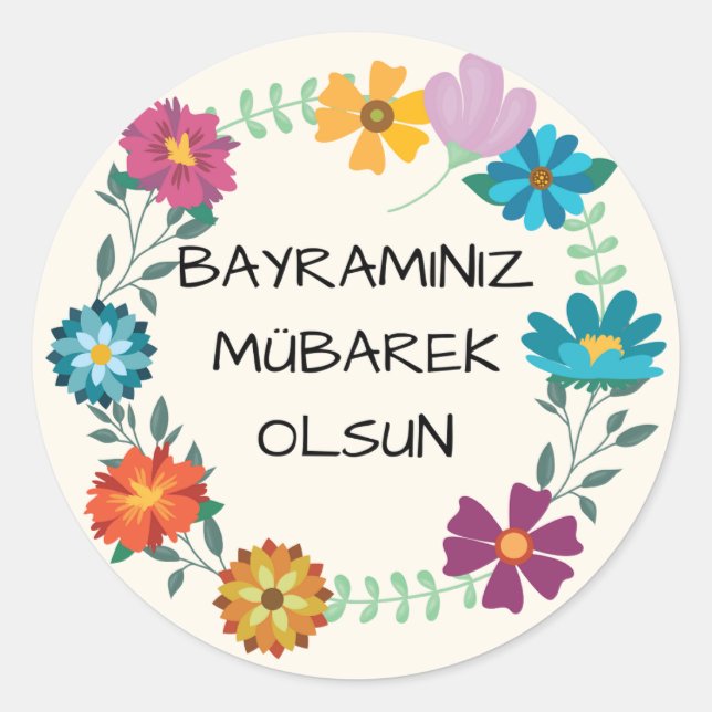 Adesivo Redondo Vinheta (Frente)