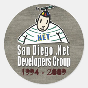 Adesivo Redondo Vinheta