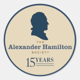 Adesivo Redondo Vinheta AHS 15