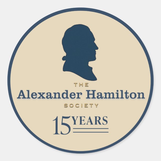 Adesivo Redondo Vinheta AHS 15 (Frente)