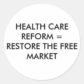 Adesivo Redondo Vinheta anti-Obama