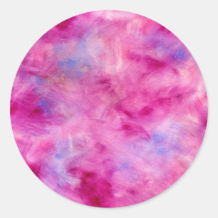 Adesivo Redondo Vinheta Aquarela