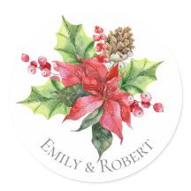 Vinheta Aquarela verde para o Natal