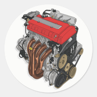 Adesivo Redondo Vinheta B16b