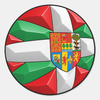 Adesivo Redondo Vinheta Basco