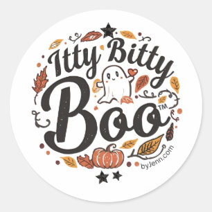 Adesivo Redondo Vinheta Bo-Boo Itty