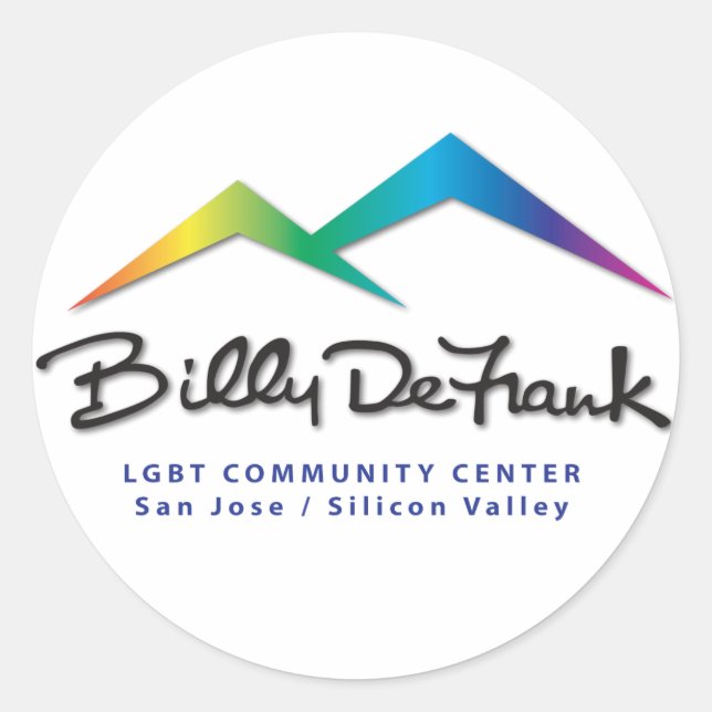 Adesivo Redondo Vinheta branca (Frente)