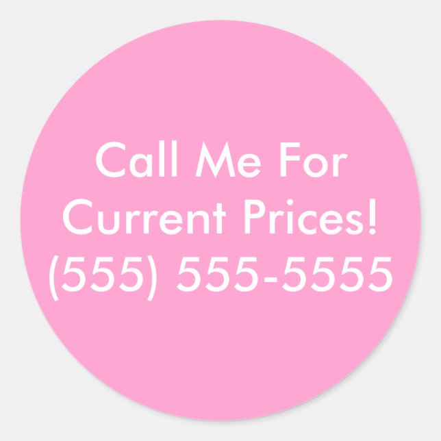 Adesivo Redondo Vinheta Brochura (Frente)