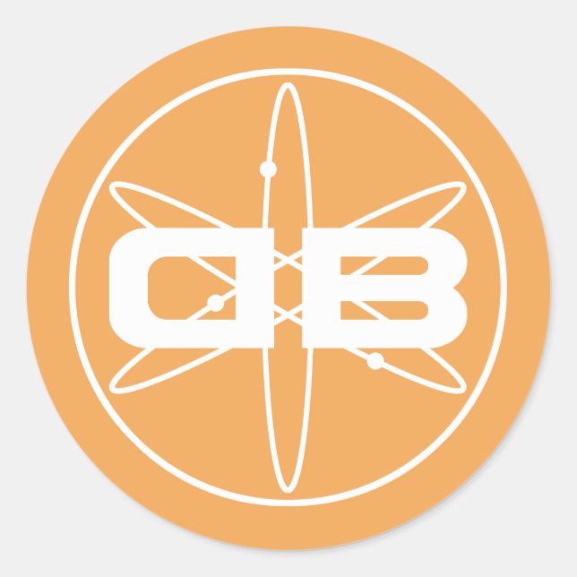 Adesivo Redondo Vinheta Bunker Debunker (Frente)