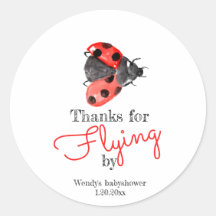 Vinheta chá de fraldas de insetos