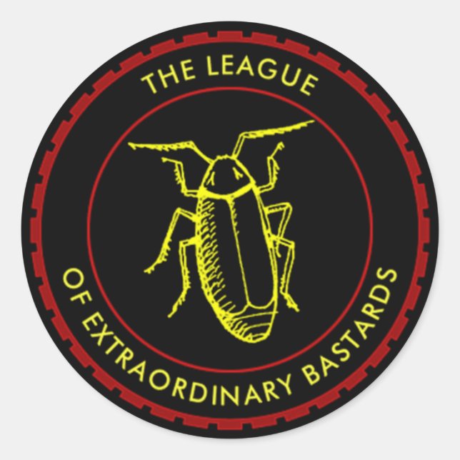 Adesivo Redondo Vinheta Clássica LXB (Frente)