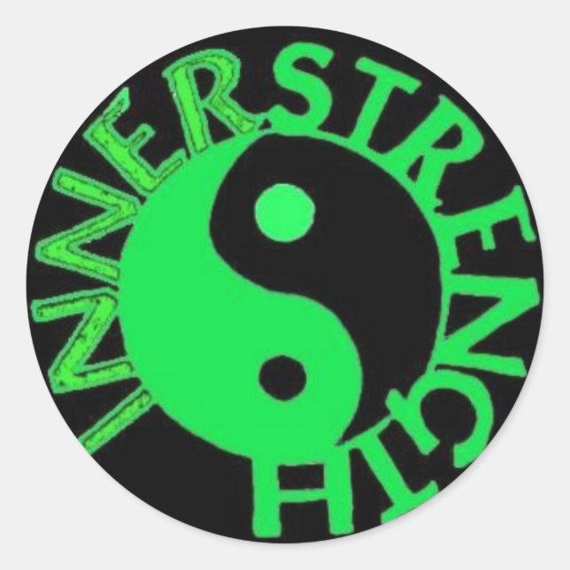 Adesivo Redondo Vinheta-cola de veneno (Frente)