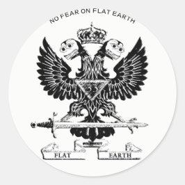 Adesivo Redondo Vinheta com Eixo Dupla de 33 GRAUS