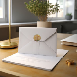 Adesivo Redondo Vinheta Cripto de Moedas XRP Ripple