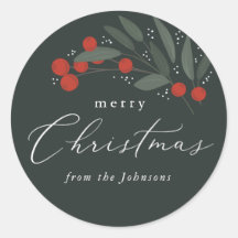 Vinheta das Berries de Natal