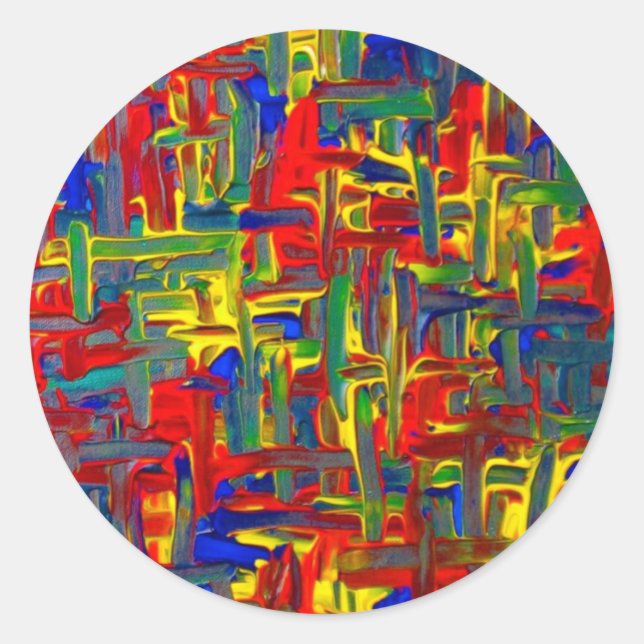 Adesivo Redondo Vinheta de 1,5" (Frente)