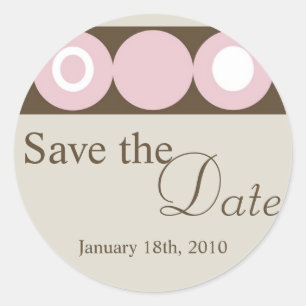 Adesivo Redondo Vinheta de 20 -1,50" com envelope de círculo retro