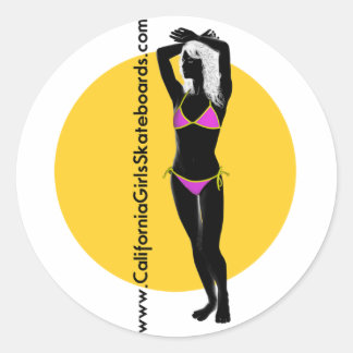 Adesivo Redondo Vinheta de 3" (Conjunto de 6)