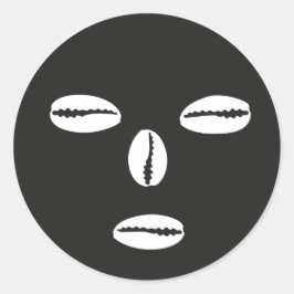 Adesivo Redondo vinheta de água