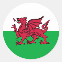 Vinheta de bandeira do dragão galês