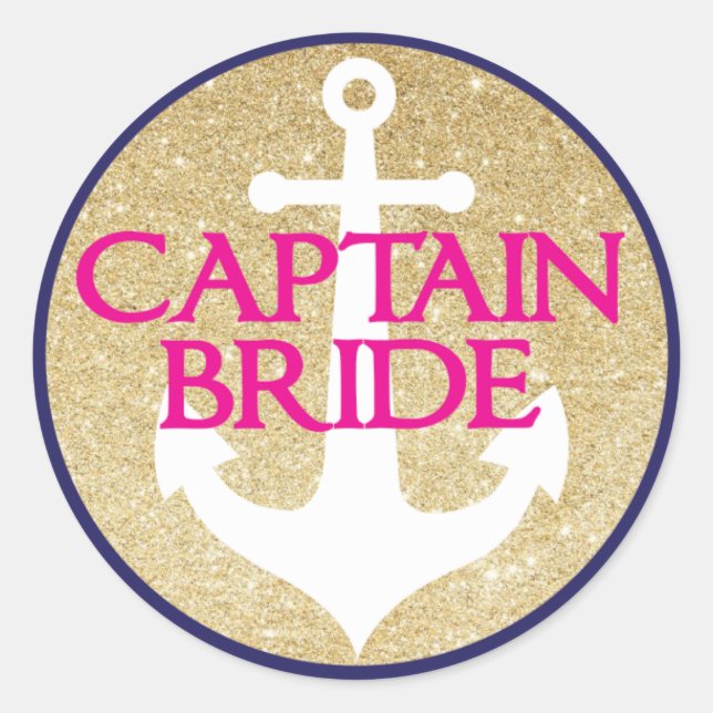 Adesivo Redondo Vinheta de Baquelorette Náutica - Última vela (Frente)