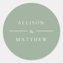 vinheta de casamento verde elegante de verão