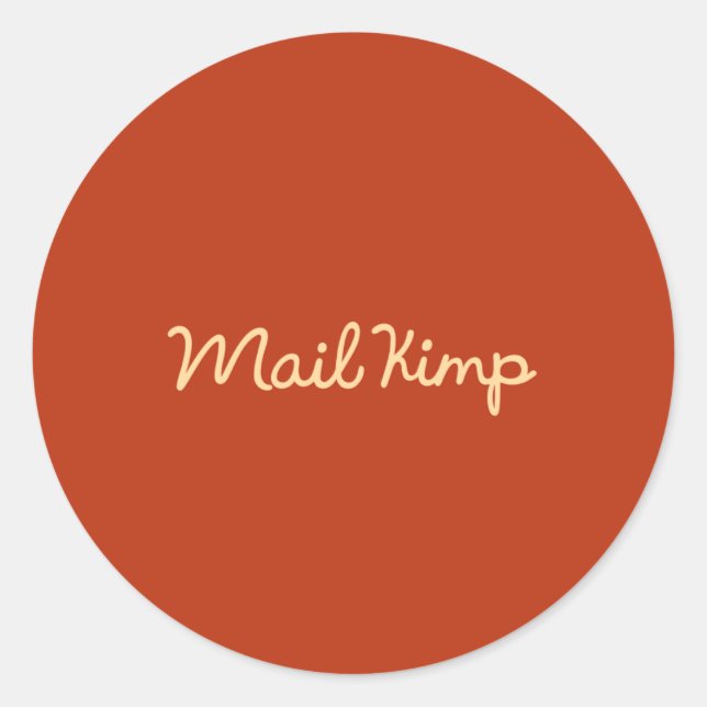 Adesivo Redondo Vinheta de doação de podcast serial (Frente)