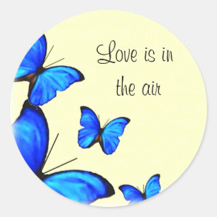 Adesivo Redondo Vinheta de Envelope de Convite de Casamento