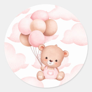 Adesivo Redondo Vinheta de Espera Inicial