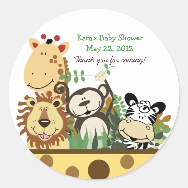 Adesivo Redondo Vinheta de favores personalizada (AMARELO) (Frente)