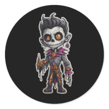 Vinheta de Halloween de Skeleton Spooketon | Cute