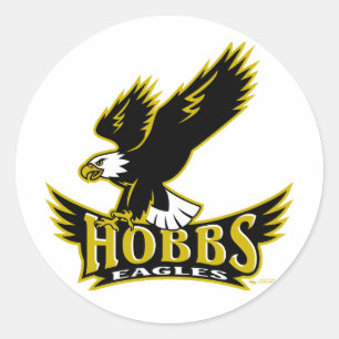Adesivo Redondo Vinheta de Hobbs Eagles