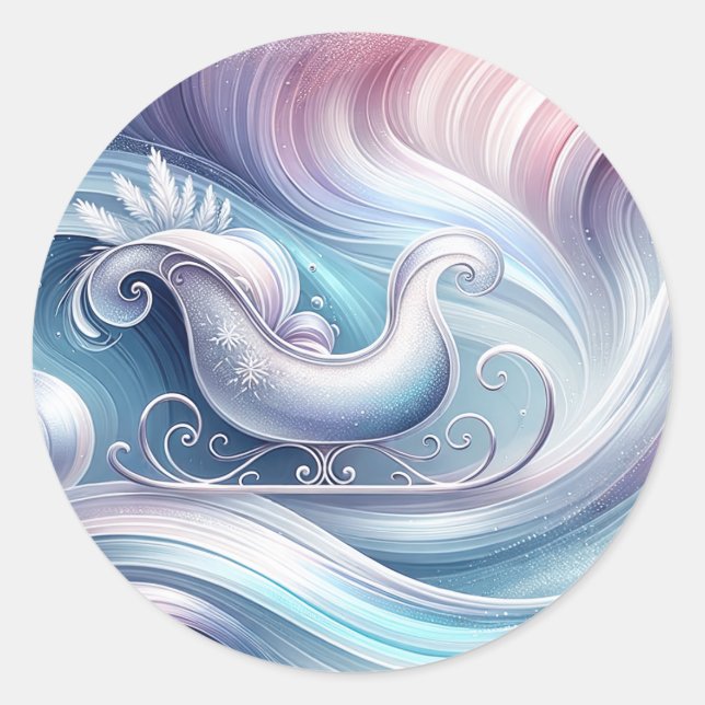 Adesivo Redondo Vinheta-de-leito (Frente)