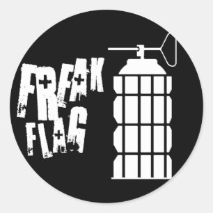 Adesivo Redondo Vinheta de logotipo