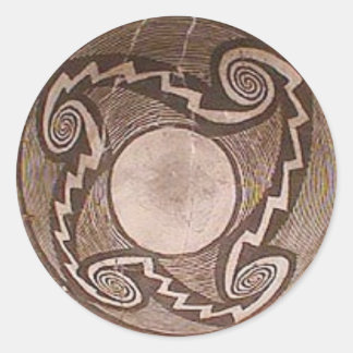 Adesivo Redondo Vinheta de Mangas