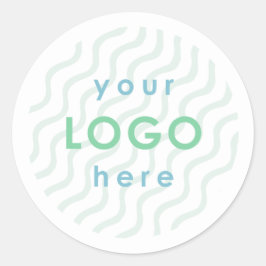 Adesivo Redondo Vinheta de Marca profissional