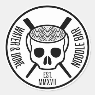 Adesivo Redondo Vinheta de &OSSO