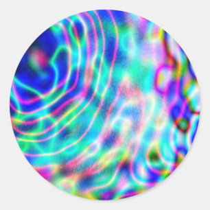 Adesivo Redondo Vinheta de Ovos de Páscoa