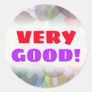 Adesivo Redondo Vinheta de Padrão de Olhar Blob com Cor de Água Mu