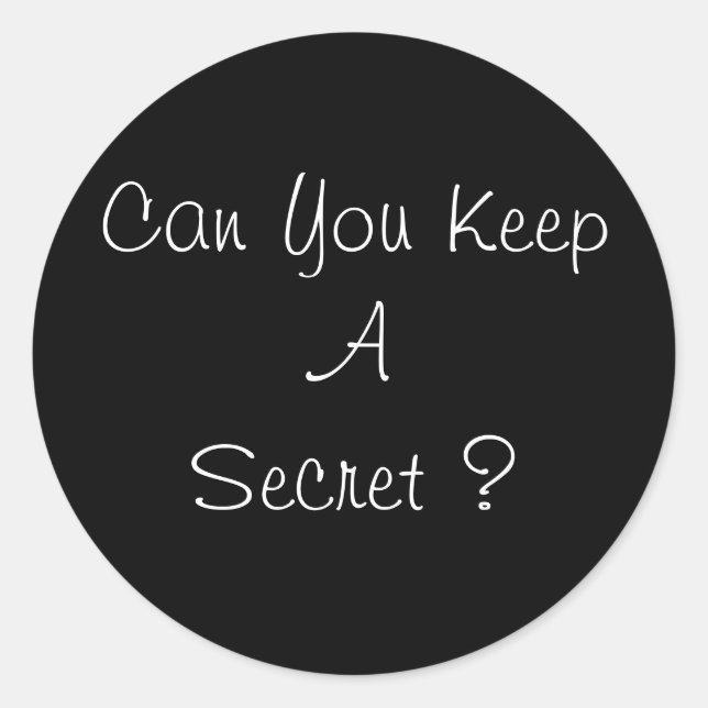 Adesivo Redondo Vinheta de Partido Surpresa (Frente)