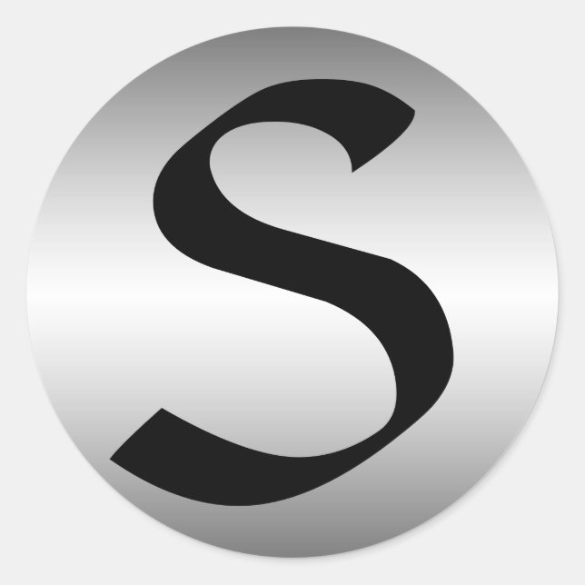 Adesivo Redondo Vinheta de Placa Metálica (Frente)