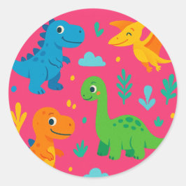 Adesivo Redondo Vinheta de Raio