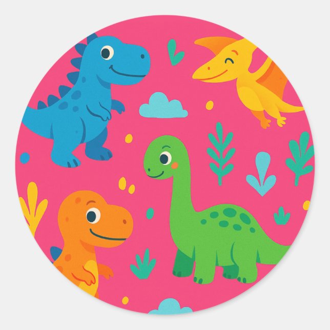 Adesivo Redondo Vinheta de Raio (Frente)