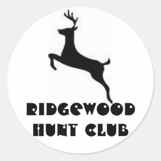 Adesivo Redondo Vinheta de riflagem