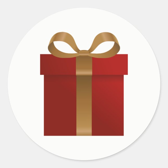 Adesivo Redondo Vinheta de saudação de Natal do Feriado Nutcracker (Frente)