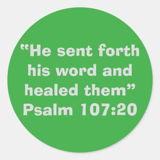 Adesivo Redondo Vinheta de scripts de Artesanato "Curado" (Frente)